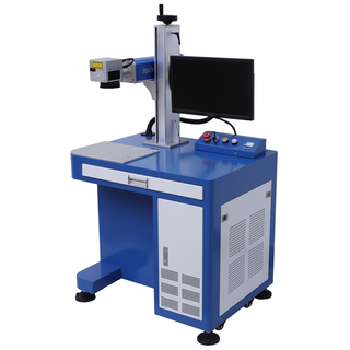 China Faserlasergravurmaschine 30W für Metall